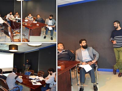 Jamil Khokhar, Mustfeez Rasul and others participating in I'll Be A PMP season two