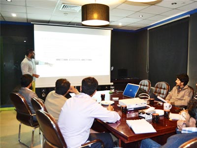 Imran Khan and others participating in I'll Be A PMP training season two